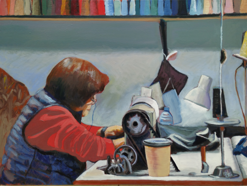 Peter Gulian – Tailor painting