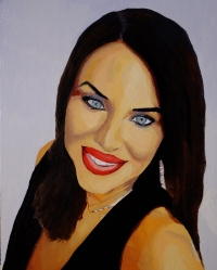 Portrait – oil painting by Peter Gulian